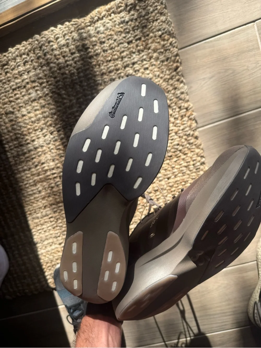adidas ADIZERO Men’s Athletic Sneakers — Taupe